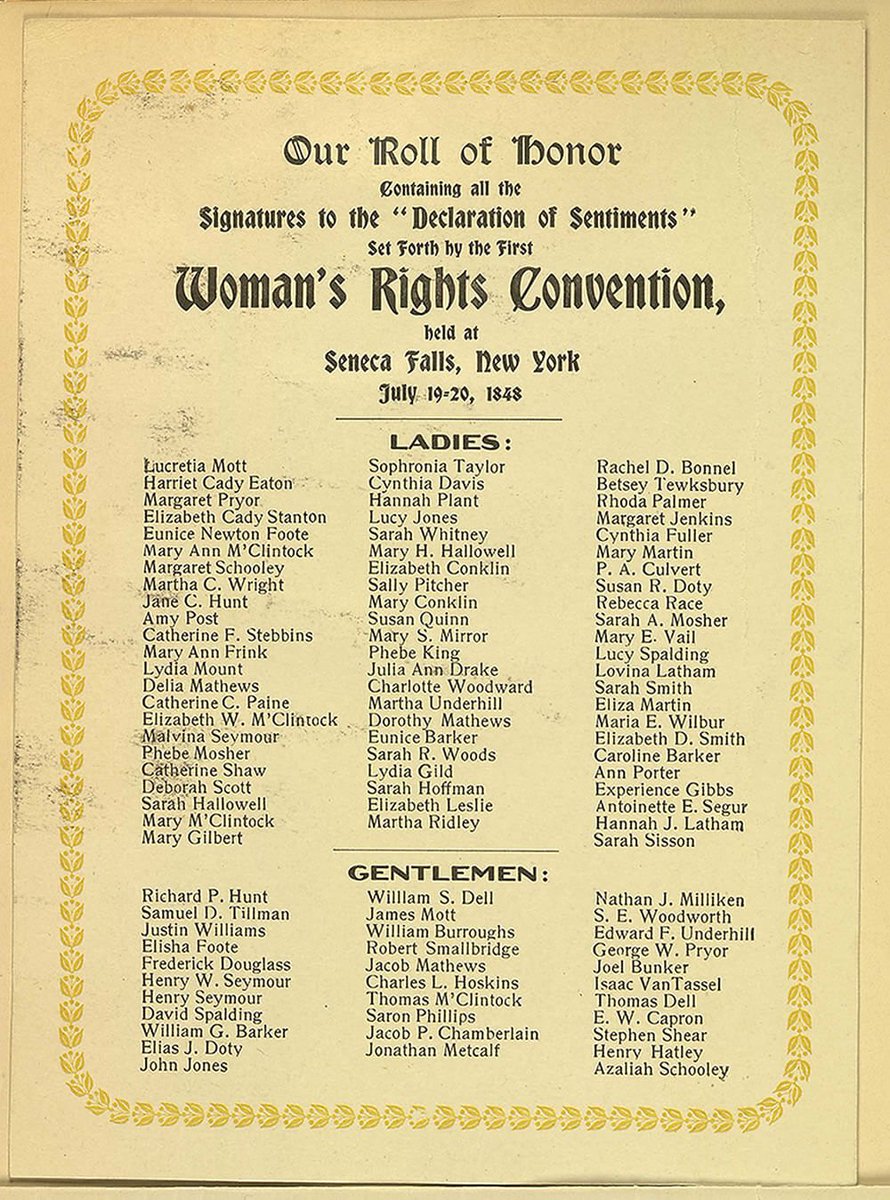 who wrote the declaration of sentiments and resolutions